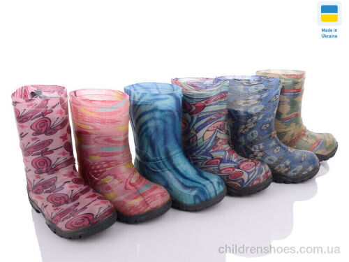 Резиновая обувь 062 mix Slippers / p. 23-32 / 10пар