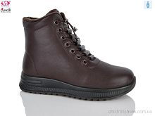 Ботинки YK4138 brown Gukkcr / p. 37-42 / 8пар