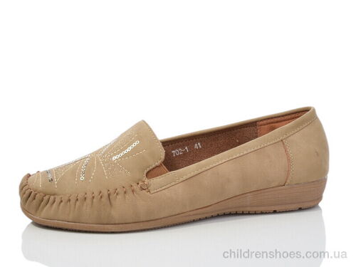 Туфли 702-1 beige Коронате / p. 41-43 / 6пар