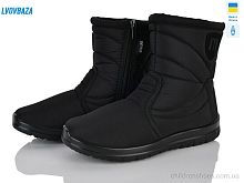 Дутики Progress 5206 чорний Lvovbaza / p. 37-42 / 6пар