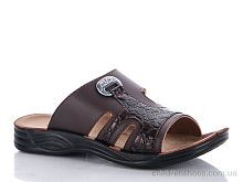 Шлепки П093 т.коричневый Waldem / p. 36-39 / 6пар