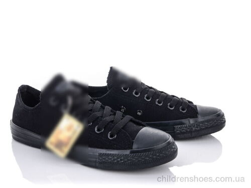 Кеды Y130(A1) all black Violeta / p. 36-41 / 8пар