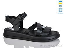 Босоножки No brand 2105 чорний к. Босоножки 2105 чорний к. Sali / p. 36-40 / 6пар