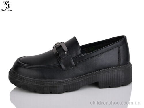 Туфли JSD001 black Red Sun / p. 37-42 / 8пар