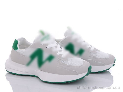 Кроссовки 176-8(176-24) white-green Violeta / p. 36-40 / 8пар