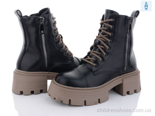 Ботинки E8443-29 black Violeta / p. 36-41 / 8пар