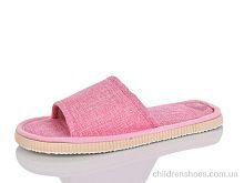 Тапки 102 рожевий Зручне взуття / p. 36-41 / 12пар