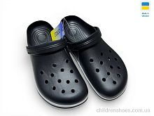 Кроксы 520 чорний Rai shoes / p. 41-46 / 6пар