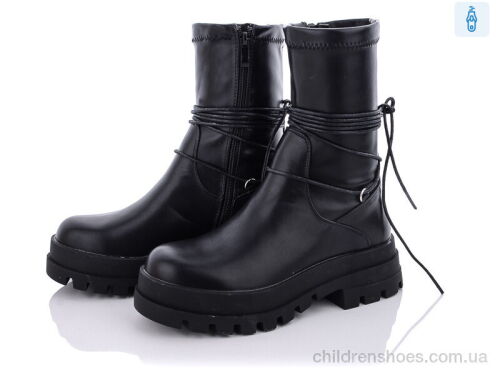 Ботинки M605-1 black Violeta / p. 36-41 / 8пар