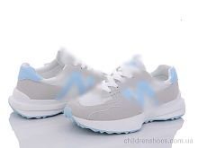 Кроссовки 176-8(176-24) white-blue Violeta / p. 36-40 / 8пар