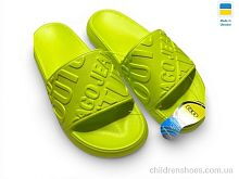 Шлепки 249 лайм Rai shoes / p. 36-41 / 8пар