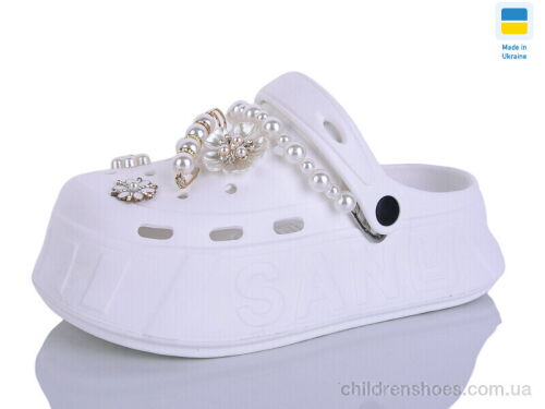 Кроксы 156/2 білий Lot Shoes / p. 36-40 / 6пар
