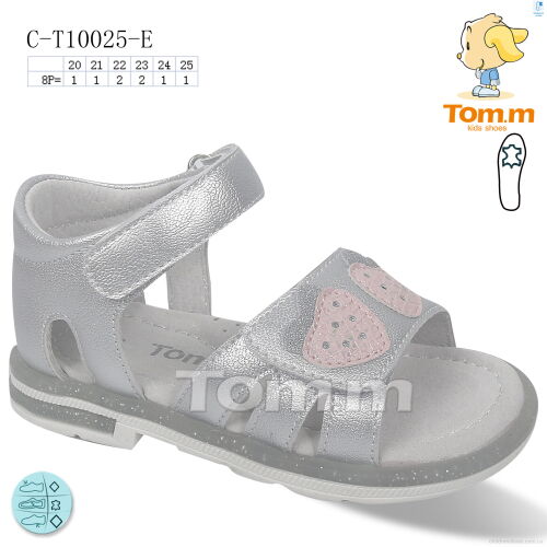Босоножки C-T10025-E TOM.M / p. 20-25 / 8пар