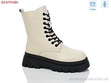 Ботинки No brand 5230 beige Ботинки 5230 beige QQ shoes / p. 36-41 / 6пар