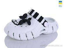 Кроксы 012 білий-білий Lot Shoes / p. 30-35 / 6пар