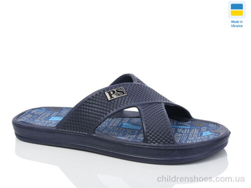 Шлепки N227 синій Lot Shoes / p. 41-46 / 8пар