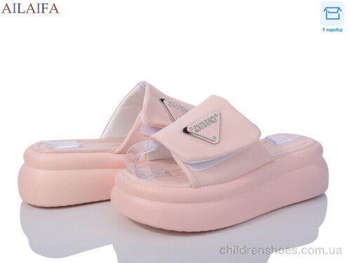 Шлепки 8011 pink Ailaifa / p. 36-41 / 8пар