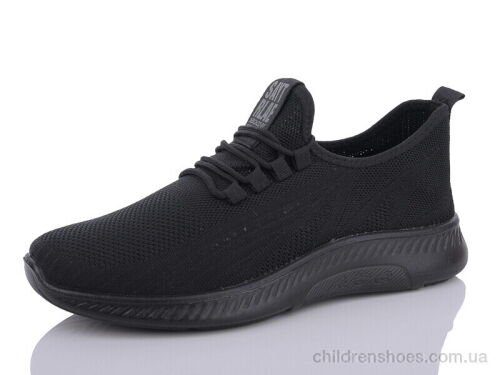 Кроссовки 918 black піна Pet / p. 40-45 / 8пар