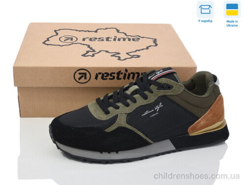 Кроссовки JM024030 khaki Restime / p. 41-45 / 8пар