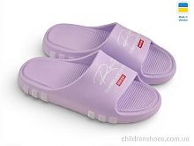 Шлепки ДС71 бузок Rai shoes / p. 36-41 / 8пар