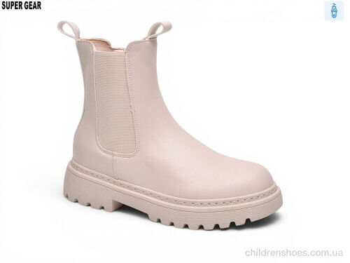 Ботинки 0025-02 beige Super Gear / p. 36-41 / 6пар