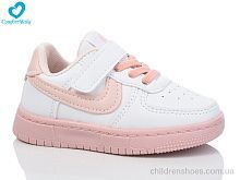 Кроссовки 40-4 біло-рожевий (11.5-13.5 см) Comfort-baby / p. 16-20 / 7пар