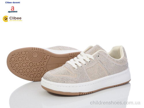 Кроссовки YF487 beige Clibee-Doremi / p. 36-41 / 8пар