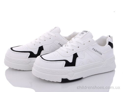 Кроссовки 45-97 white-black Violeta / p. 37-41 / 8пар