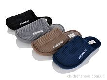 Тапки No brand 555-12 mix Тапки 555-12 mix Lion-Lu / p. 36-41 / 24пар
