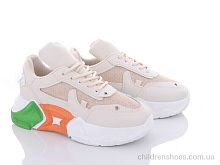 Кроссовки No brand AX06-1 beige-orange Кроссовки AX06-1 beige-orange Summer shoes / p. 36-41 / 6пар