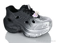 Кроссовки 8-505 black-silver Violeta / p. 36-41 / 12пар