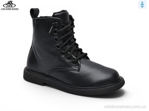 Ботинки 99-07 black Jibukang / p. 32-39 / 10пар