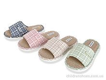 Тапки MD10415 mix YZY / p. 36-41 / 24пар