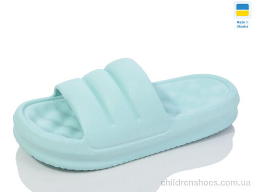 Шлепки N136 бірюза Lot Shoes / p. 36-40 / 8пар