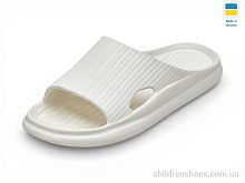 Шлепки G101 молочний Rai shoes / p. 37-41 / 15пар