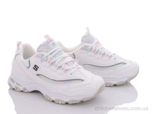 Кроссовки Y128(SK922) white Violeta / p. 36-40 / 8пар