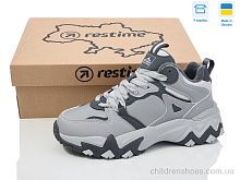 Кроссовки Restime CWZ24247 grey Кроссовки CWZ24247 grey Restime / p. 36-41 / 8пар