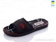 Шлепки Oscar S23 black-red Шлепки S23 black-red Oscar / p. 40-45 / 6пар