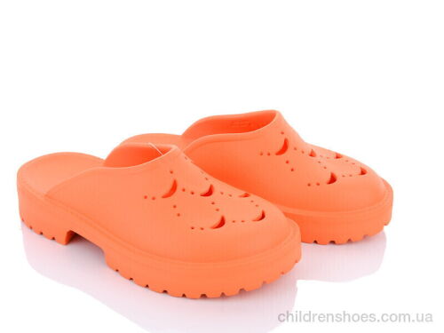 Шлепки W409-7 orange Violeta / p. 36-41 / 8пар
