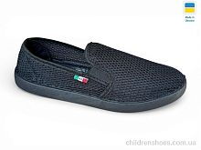 Слипоны 3100 чорний Rai shoes / p. 41-45 / 10пар