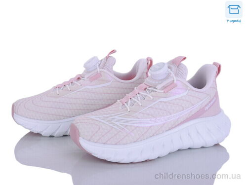 Кроссовки ABC2063R pink-white Clibee-ShoSho / p. 31-38 / 8пар