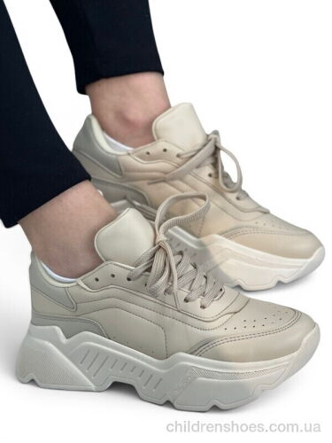 Кроссовки Z2 beige I8denim / p. 36-40 / 8пар