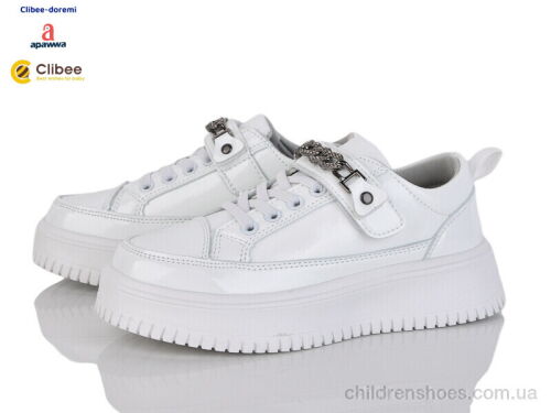 Кроссовки T1230R white Clibee-Doremi / p. 31-36 / 8пар