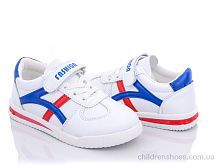 Кроссовки Y69-A01 white-blue Violeta / p. 26-31 / 6пар