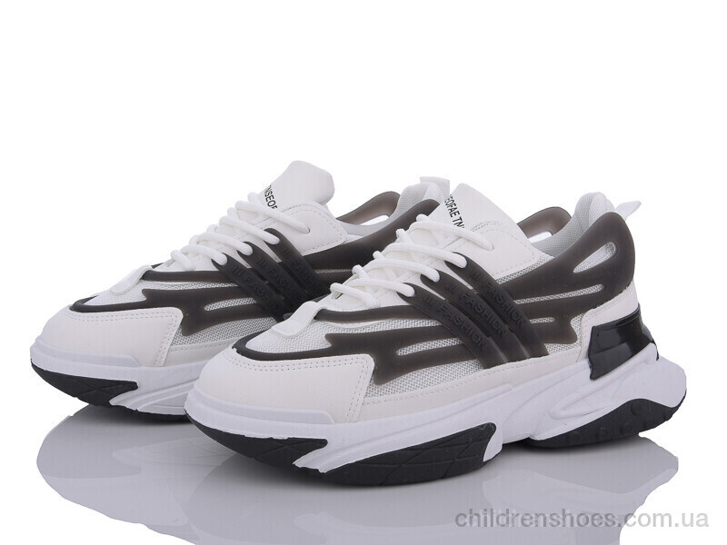 Кроссовки Violeta only one 149-37 white-black