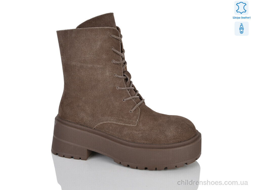 Ботинки E5251-12 d.khaki DINO ALBAT / p. 36-41 / 8пар