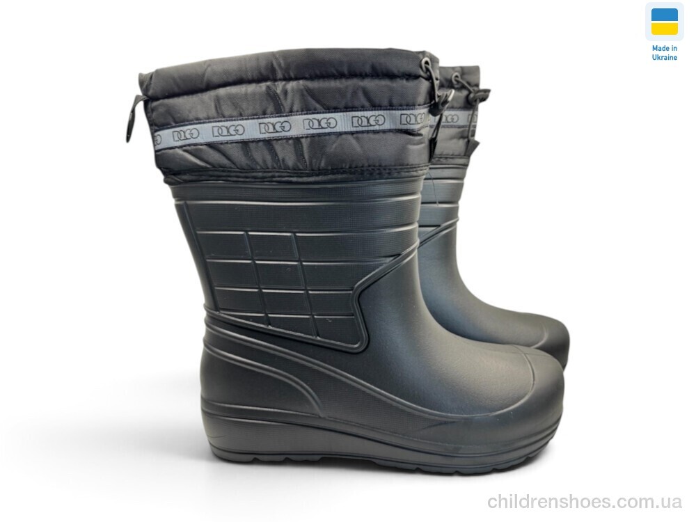 Сапоги из пены М245 чорний Rai shoes / p. 41-46 / 8пар