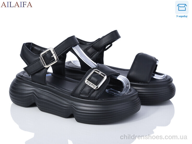 Босоножки Ailaifa 7051 black