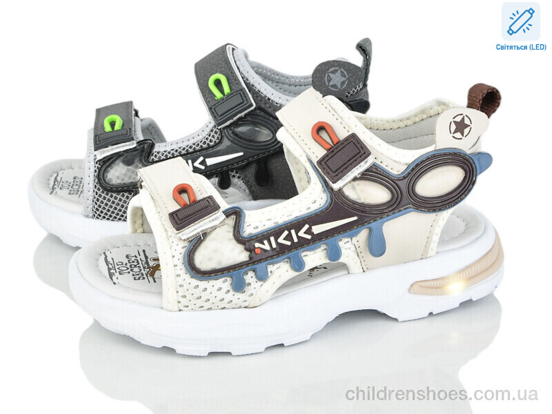 Сандалии B&G 2630-2B LED mix