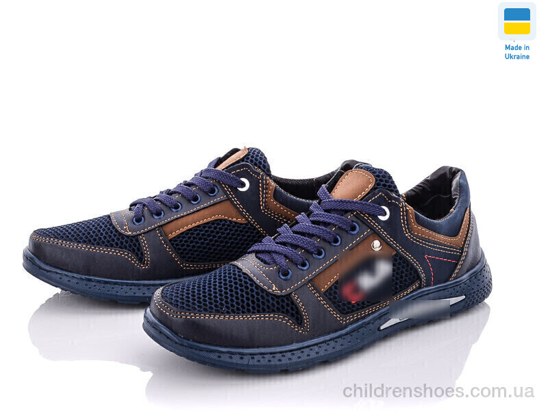Кроссовки SunShine Sunshine КР21-3F синьо-св.